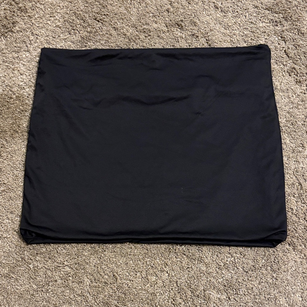 Black Women's Stretch Mini Skirt
